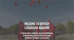 Desktop Screenshot of odysseyleadershipacademy.org